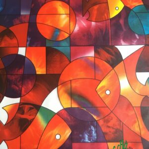 DECAL DÁN KÍNH KHỔ O,9M - 21